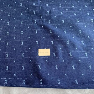 Tela jacquard con lazo de mezclilla a rayas, tela de tapicería, material para chaquetas, pantalones, bolsos, lazos para el cabello y proyectos de manualidades. imagen 17