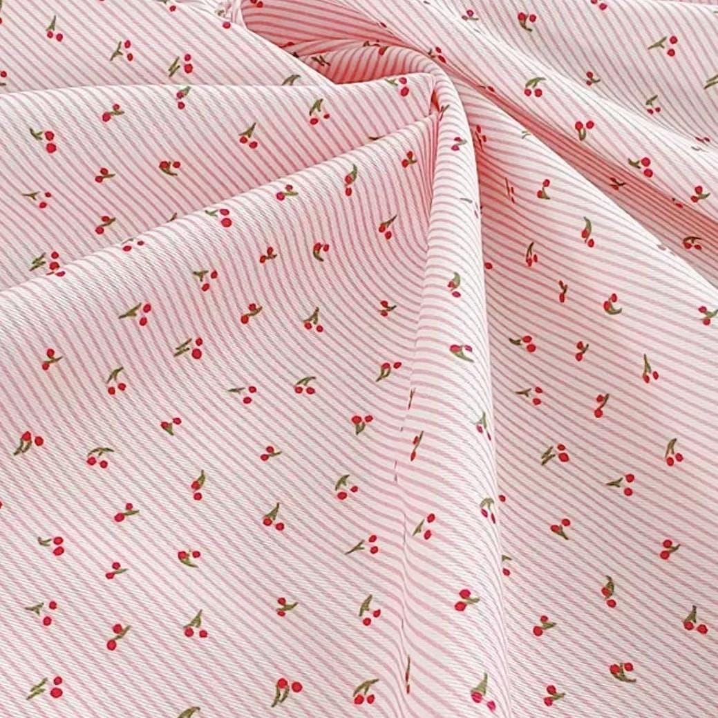 Tissu Voile De Viscose Fleurs Bohème - Mercerie En Ligne - The Sweet