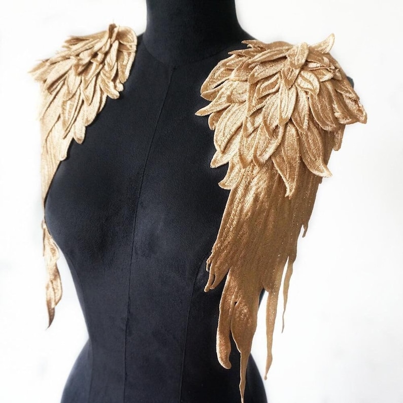 Angel Wings Lace Applique