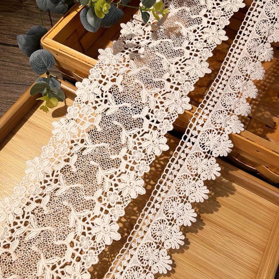 Beige Lace Trim Shirt