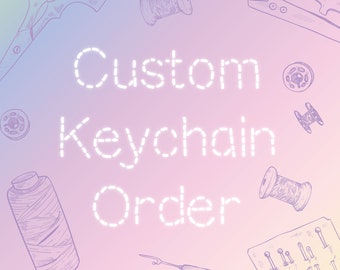 Custom Embroidered Keychain | Custom Keychain Order