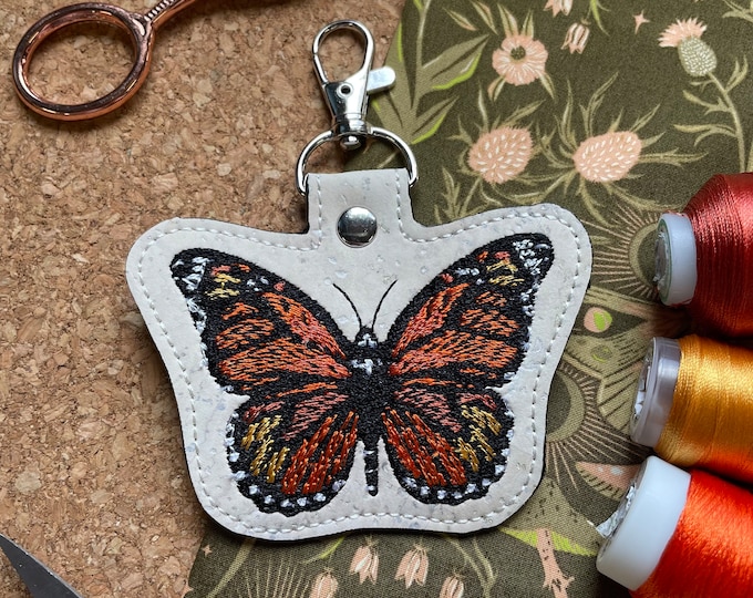 Cute Butterfly Keychain Butterfly Keychain Keyring, Metal Butterfly ...