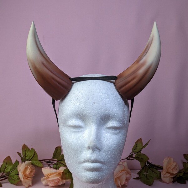 Bull Horn Headband Etsy