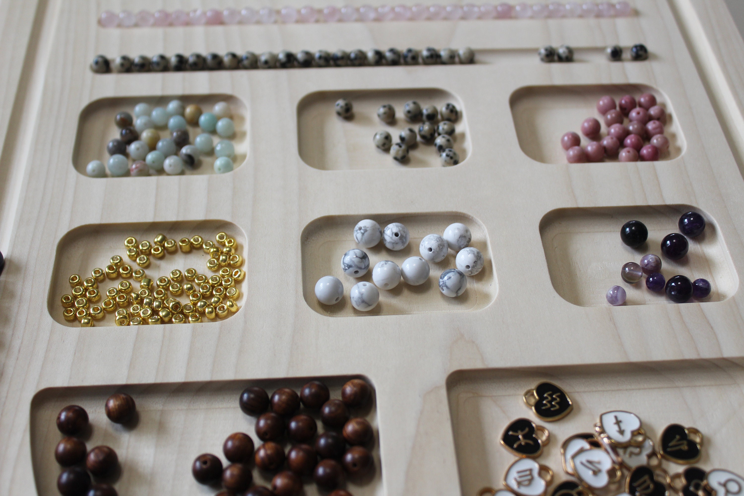 Personalized Necklace Design Board Mala Bead Board Jewelry Etsy