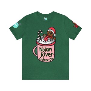 Nolan River Coffee Gingerbread Dude Tee