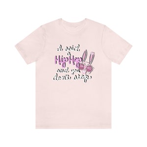 Hip Hop Bunny Easter Unisex Jersey Short Sleeve Tee