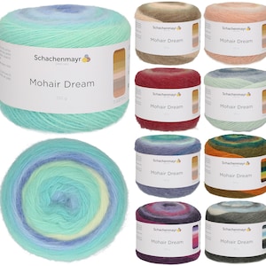 66,60EUR/kg | 150g Schachenmayr Mohair Dream | Lace yarn wool yarn knitting crochet