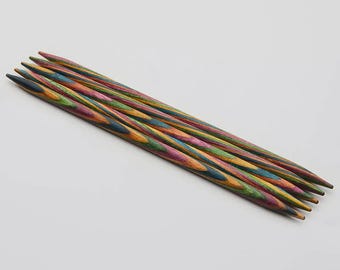 KnitPro Symfonie 10cm Nadelspiel | Sockenstricknadeln Birkenholz | alle Größen Nadelstärke 2,00mm bis 4,00mm