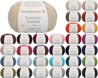 170,00EUR/kg | 50g Schachenmayr Tuscany Tweed | Wolle Garn Stricken Häkeln