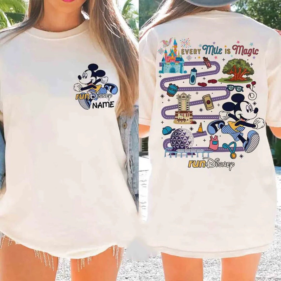Custom Disney Marathon Weekend 2024 Shirt Disney Run Shirt Etsy