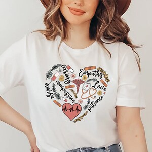 Nurse Heart Shirt, Nurse Shirt, Nursing School T Shirt, Nursing School Tee, Nurse Shirt, Funny Nursing Shirt