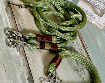 Rope set collar and rope adjustable Guacamole