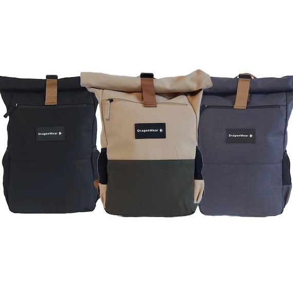 Eco friendly Waterproof Hemp Backpack for Travel Laptops. Etsy Canada