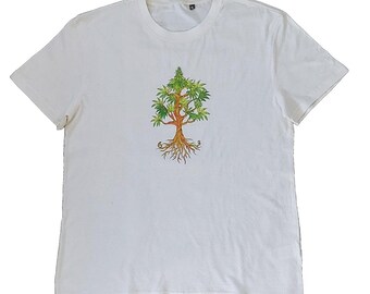 Camiseta de cáñamo: suave y transpirable, ideal para el día a día (unisex)