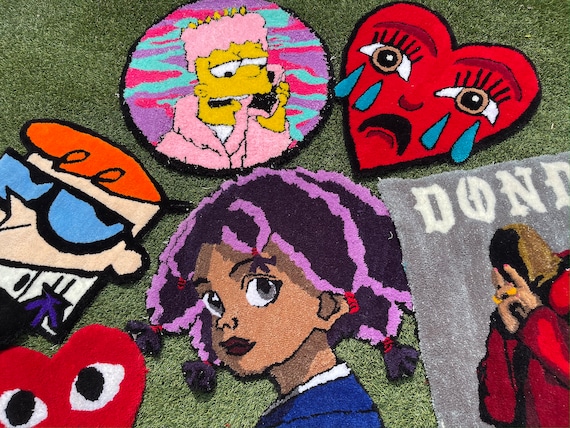 Patch for Ironing Hype Streetwear Anime Hype Patches, Purple