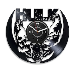 Hulk wall clock Etsy France