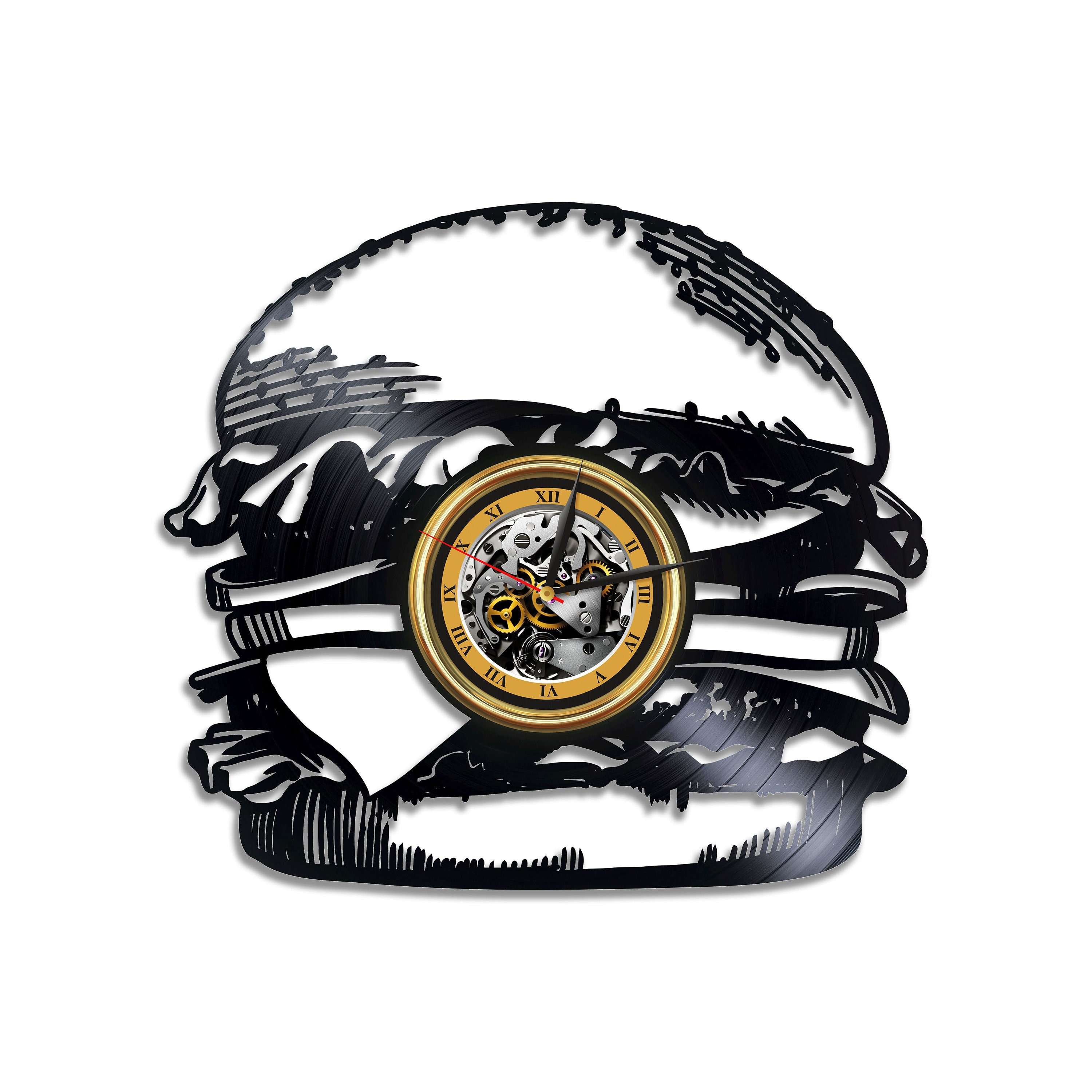 バーガーキング  トラベルクロック バーガーキング トラベルクロック 25mm 3-Dial Resettable