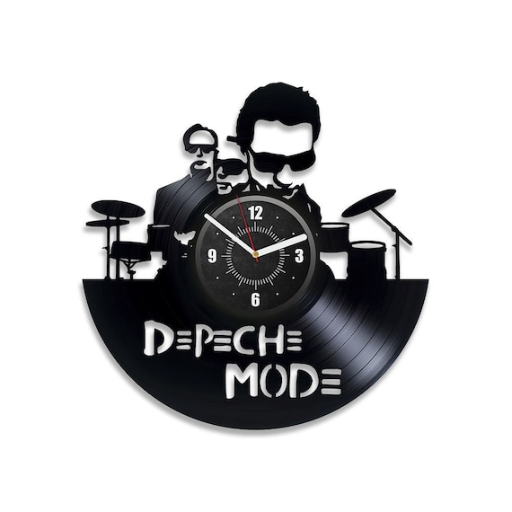 Reloj de pared con disco de vinilo Depeche Mode---- Sincero Electrónica