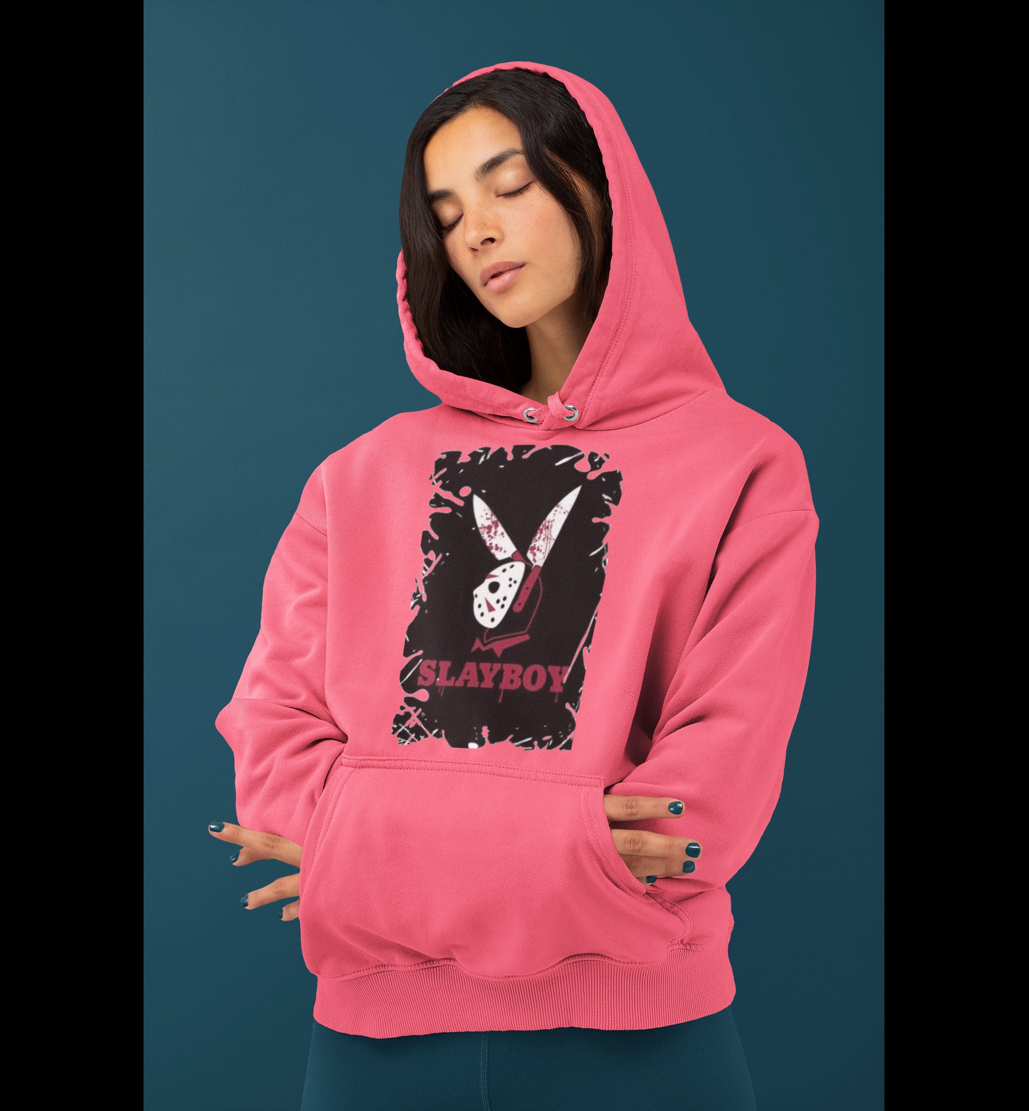 Pink Playboy Sweater - Etsy