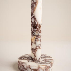 Calacatta Viola Marble Paper Towel Holder: Elegant Kitchen Accessory