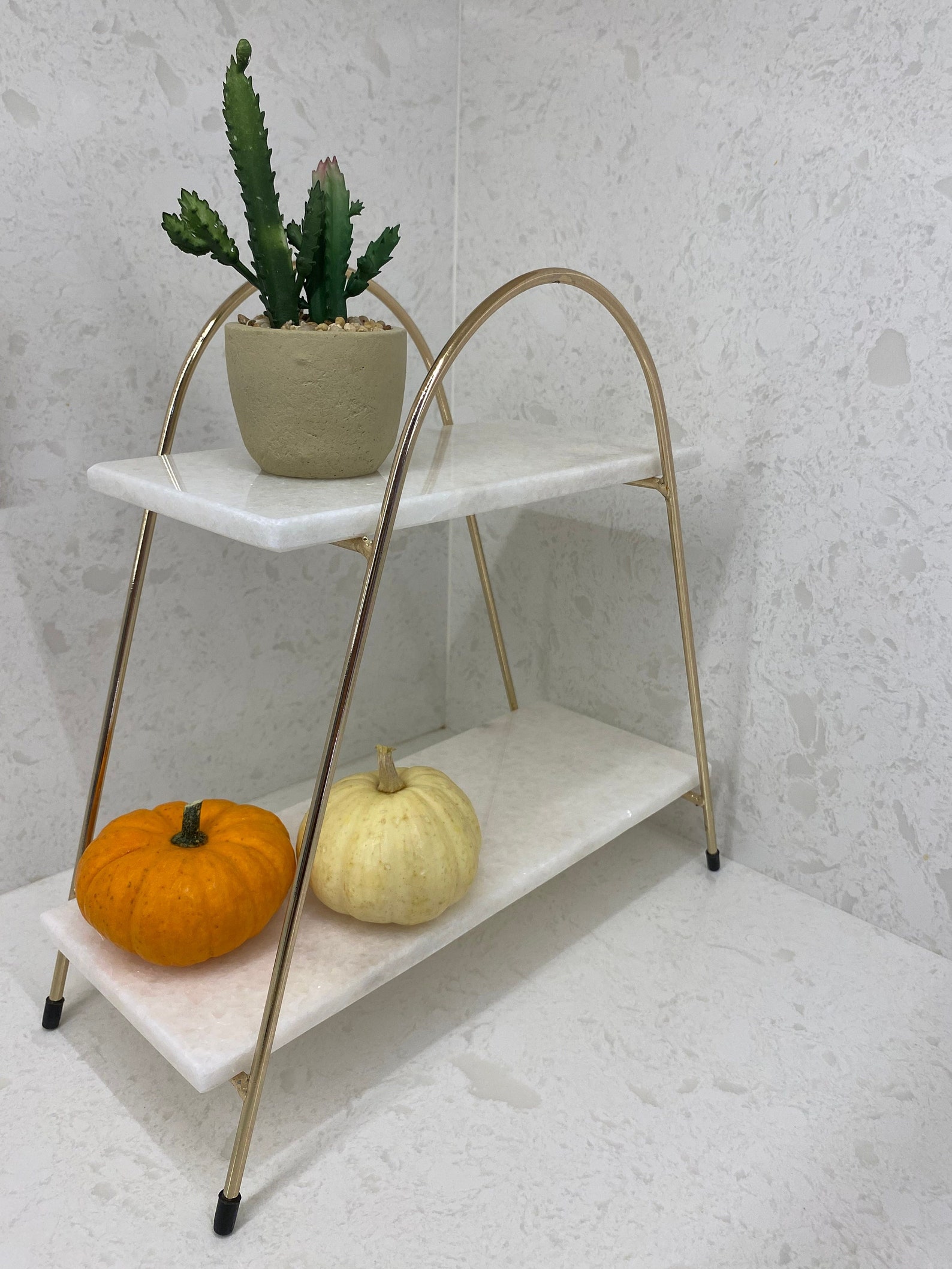 Doubledecker Marble Serving Tray Unique Marble Coffee Table Etsy