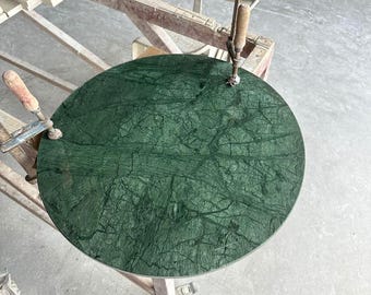 Mesa de centro de mármol Verde Guatemala: diseño elegante y personalizable