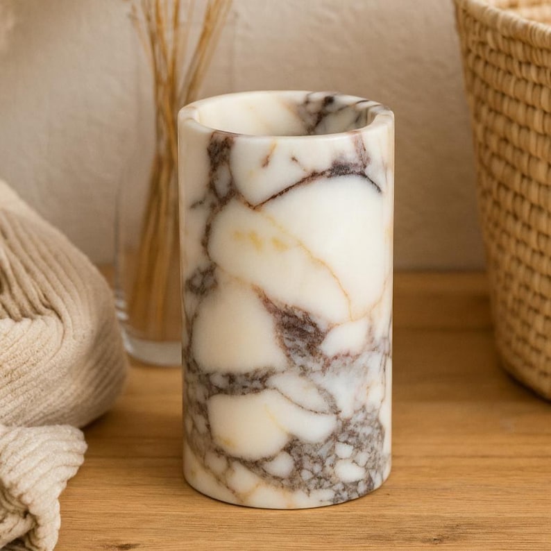 PetraVeraStudio Marble Utensil Crock
