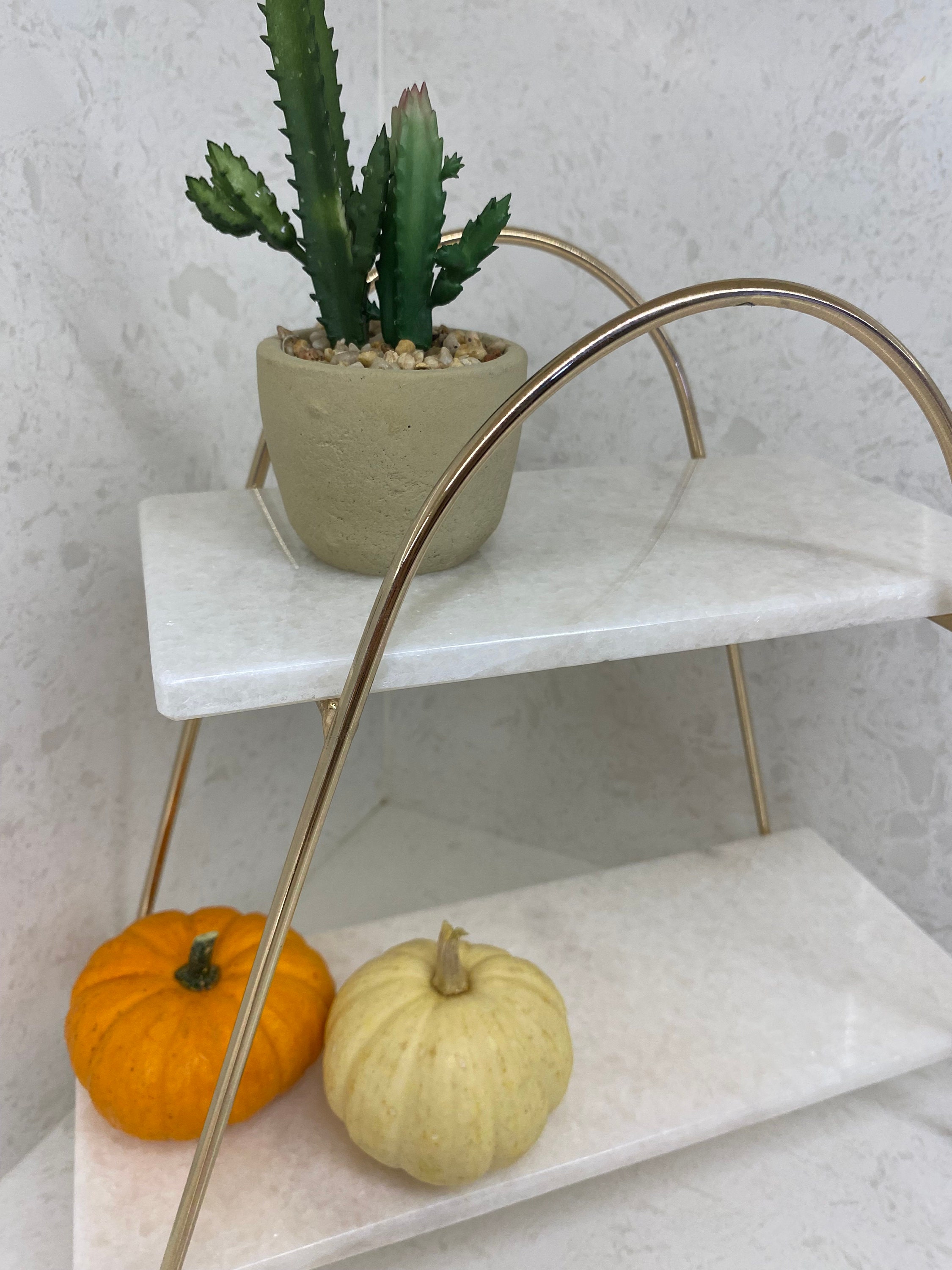 Doubledecker Marble Serving Tray Unique Marble Coffee Table Etsy