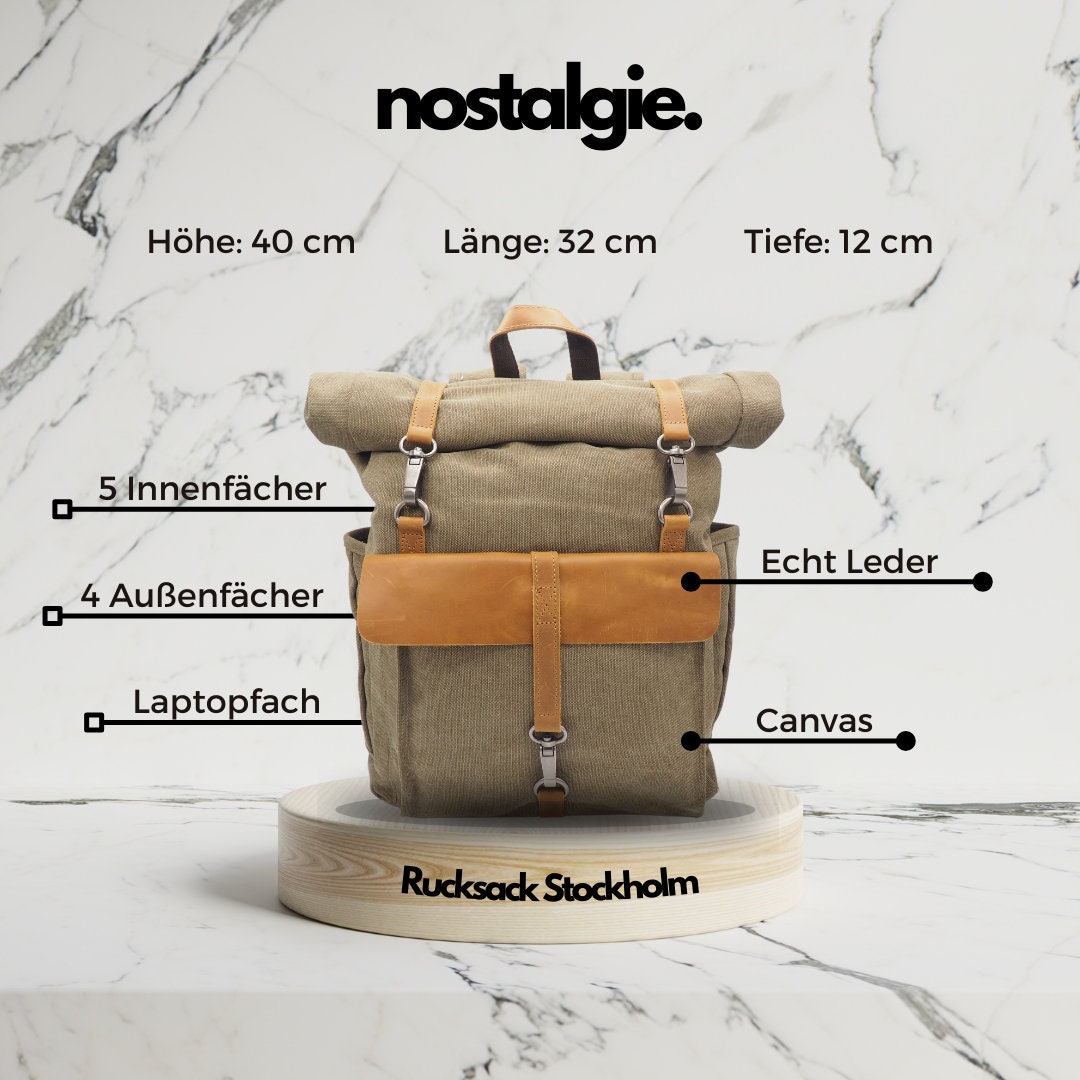 Nostalgie rucksack Clearance
