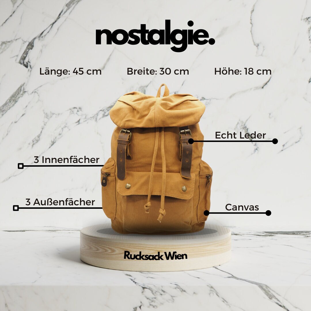 Nostalgie rucksack Clearance
