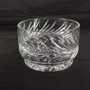 Vintage Lausitzer Crystal Bowl