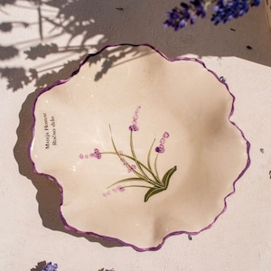 Lavander bowl / small bowl / dancer bowl