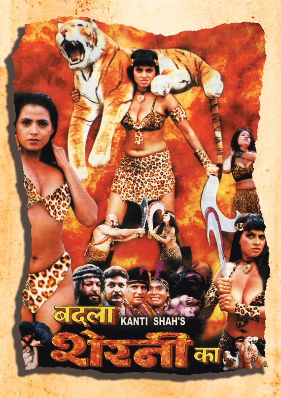 Hindi Sexy Movie Badla Sherni Ka - Buy Classic Indian Cinema 2: Kanti Shah's BADLA SHERNI KA Online in India -  Etsy