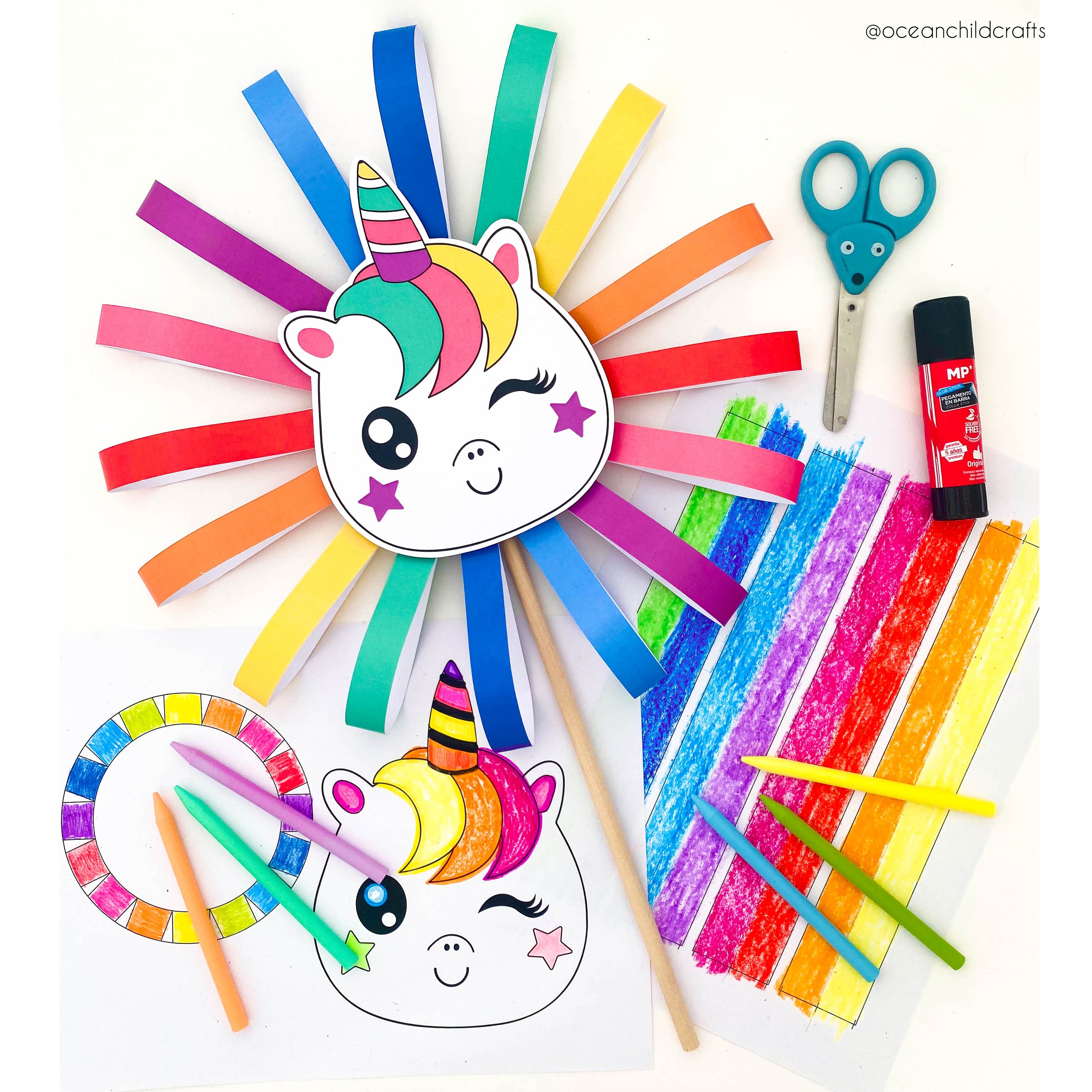 Miroir Télescopique SUVEK 16 Kits Bricolage Miroir Kits, Licorne Artisanat En Bois à Miroir