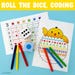 Easter Egg Roll a Pattern Activity: Spring Fine Motor Skills (printable ...