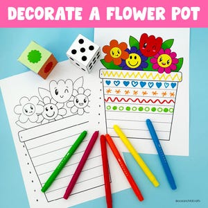 Easter Egg Roll a Pattern Activity: Spring Fine Motor Skills (printable ...