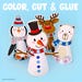 BIG Christmas Craft Bundle Printable Activities for Kids Holiday Paper ...