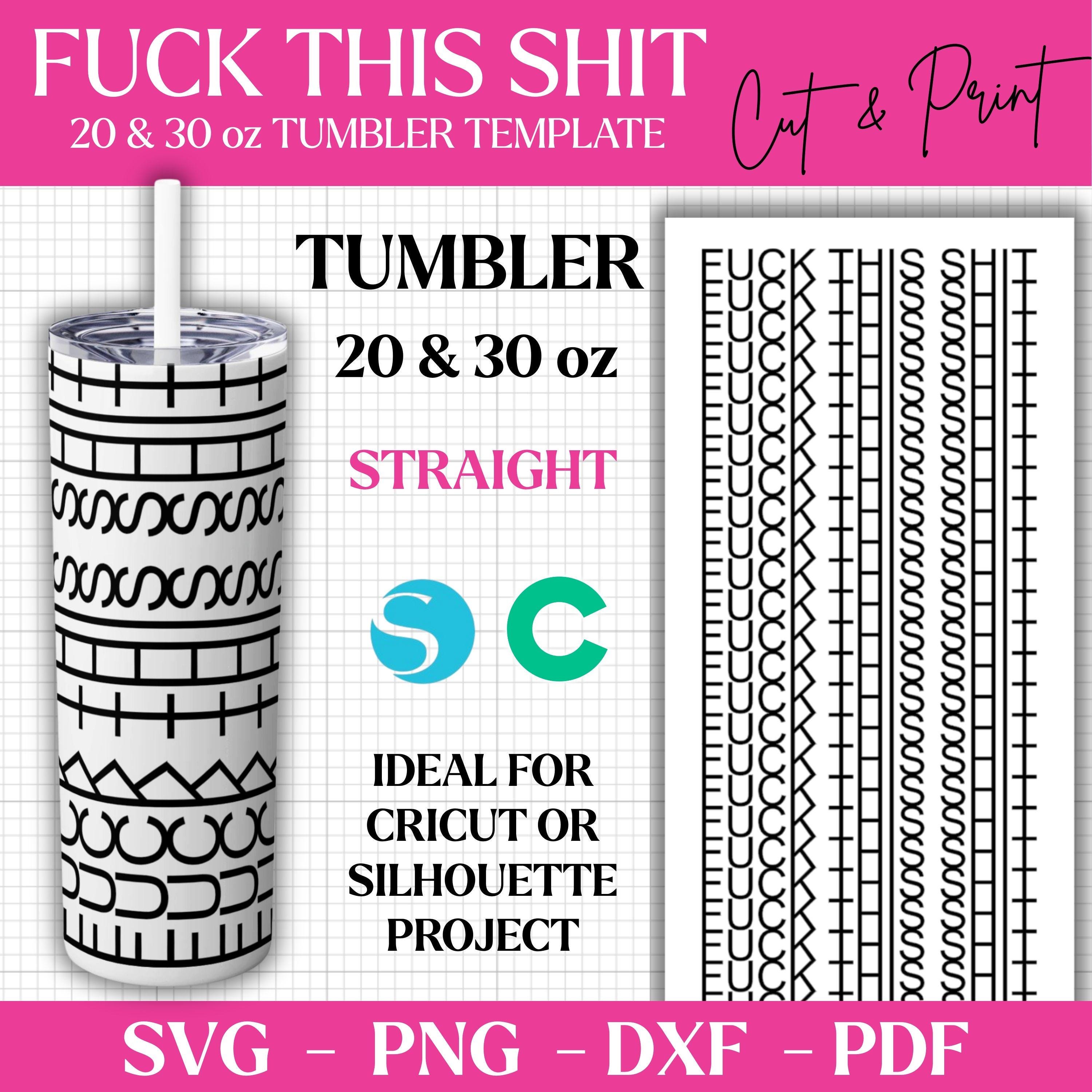 Fuck This Shit Tumbler PNG, Hidden Message, Funny Adult Humor