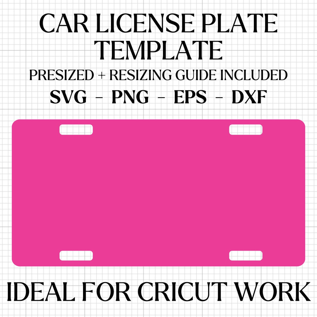 License Plate Template, Car License Plate Template, License Plate Frame License Plate Template, Car License Plate Template, License Plate Frame