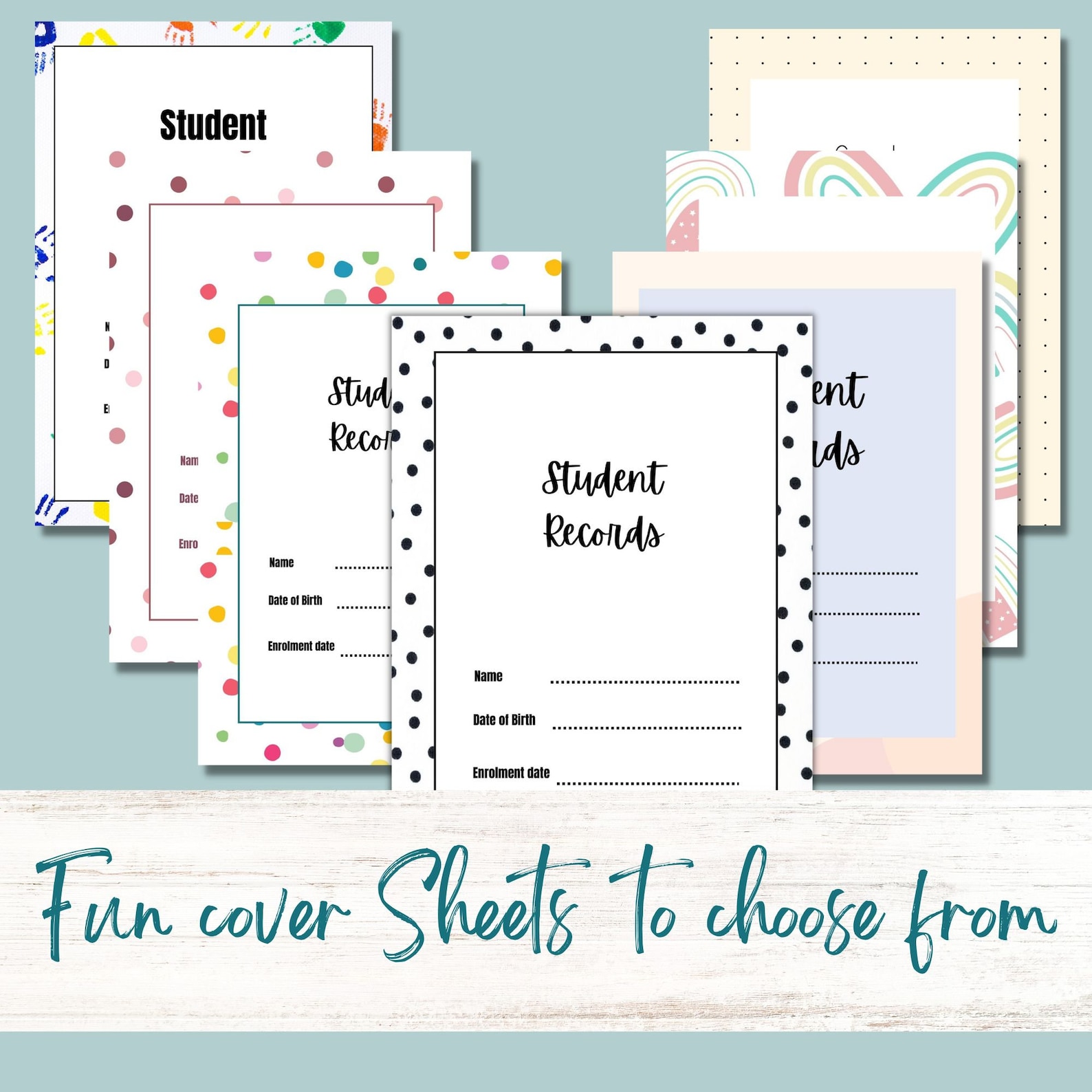 Montessori Record Keeping for Classroom or Homeschool Settings