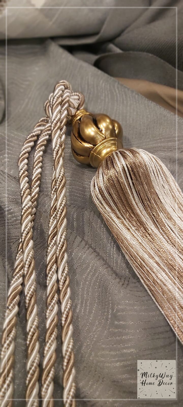 Pack of 2 Curtain Design Gold Curtain Tie Backs Drapery Tie Backs Gold Tie Backs Drapery Tie