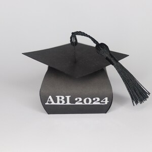 Abitur 2024 ABI Abschluss ABI2024 Geldgeschenk Geschenk Geschenkbox Doktorhut Hochschule Schulabschluss Absolventenkappe Absolventenhut Abi Bild 9