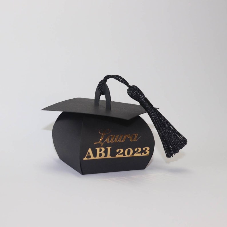 Abitur 2024 ABI Abschluss ABI2024 Geldgeschenk Geschenk Geschenkbox Doktorhut Hochschule Schulabschluss Absolventenkappe Absolventenhut Abi Bild 6