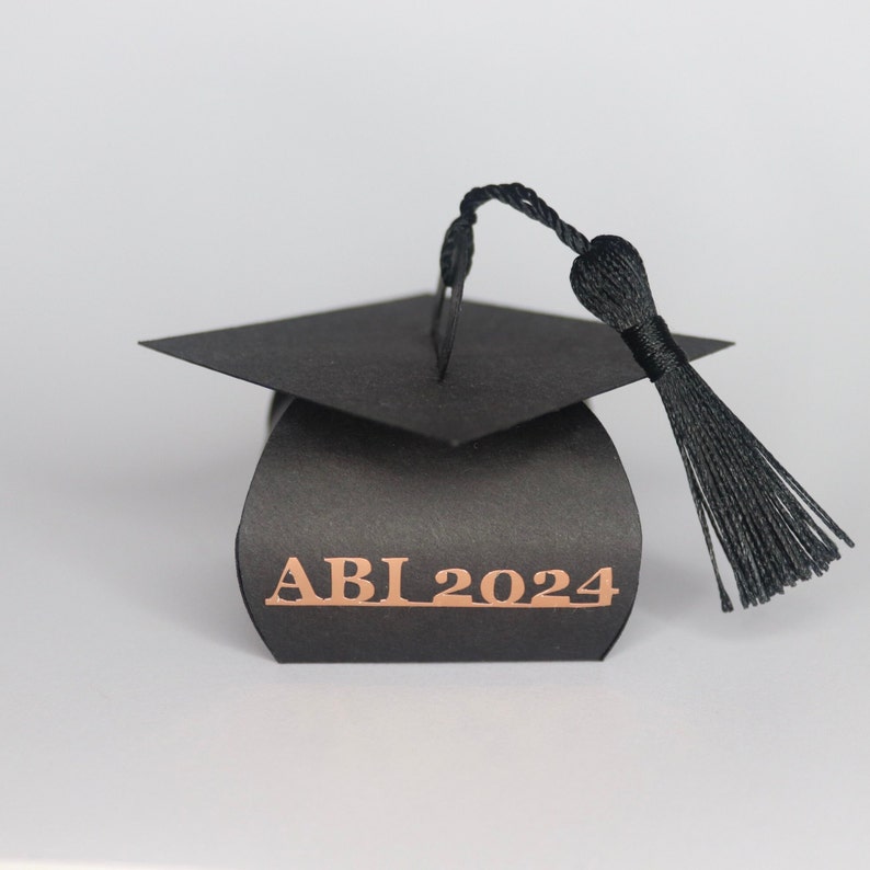 Abitur 2024 ABI Abschluss ABI2024 Geldgeschenk Geschenk Geschenkbox Doktorhut Hochschule Schulabschluss Absolventenkappe Absolventenhut Abi Bild 8