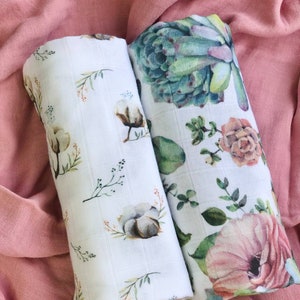 Spucktuch Set/Musselin-Spucktücher/Spucktücher/Spucktuch/Baumwollgaze/Stilldecke/Geschenk zur Geburt/Geschenk zur Geburt