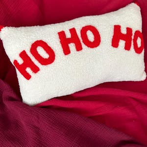 Handgemaakt kussen van Gingerbread Man, kerstversiering mosterdteddystof