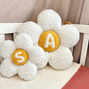 VKTY Cuscini a forma di fiore 30,5 cm morbido peluche cuscino a margherita traspirante carino cuscino per la camera divano cuscini decorativi
