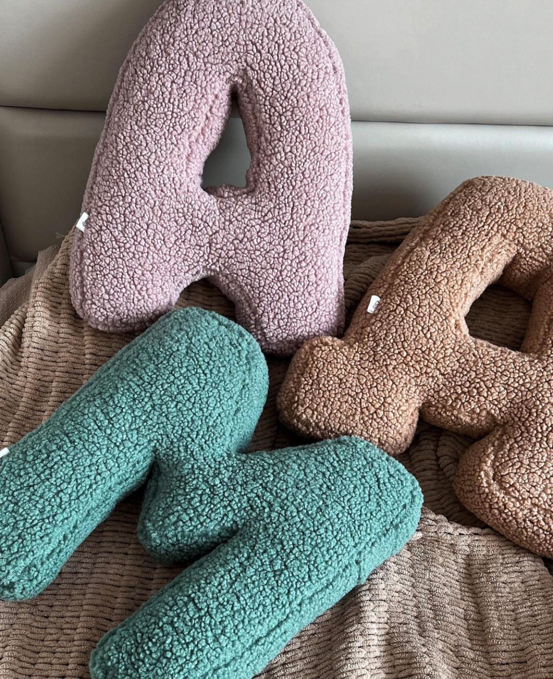 Letter Shaped Pillow, Abc Pillow, Custom Letter Pillow, Nursery ...