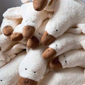 Gans Plüsch, Goose Toy, Small Plushie, Soft Goose Plush Toy, Small Stuffed Animal, Miniature Animal, Goose Pillow, Cute Decorative Plushie