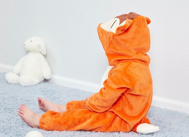 baby fox onesie